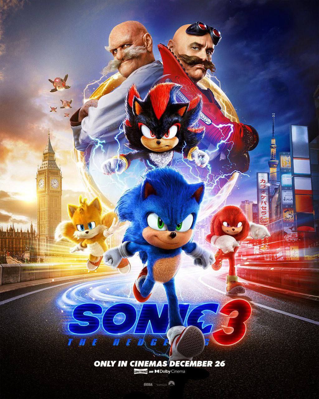 Sonik 3 film Treler