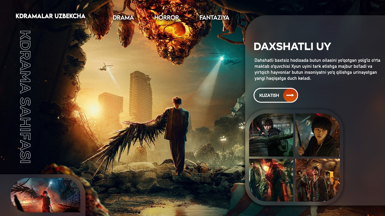 Daxshatli uy kino uzbek tilida